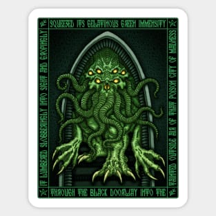 Cthulhu Icon - Azhmodai 2020 Sticker